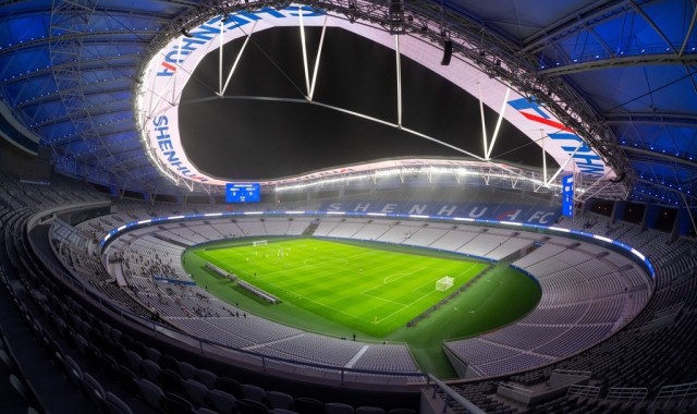 足球报：上海体育场最可能打破中超单场上座纪录，可容纳7.2万人